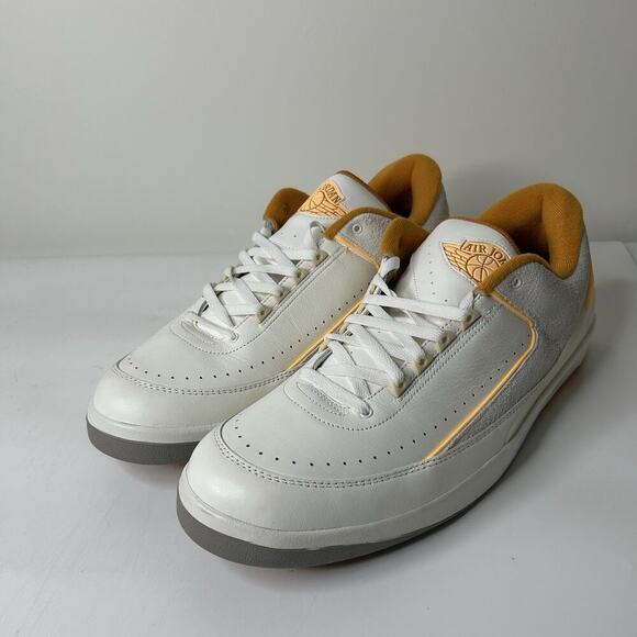 Nike Air Jordan 2 Retro Low 'Craft Melon Tint' Light Curry DV9956-118 Men's 18